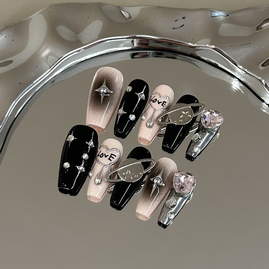 Handmade Press On Nails B110