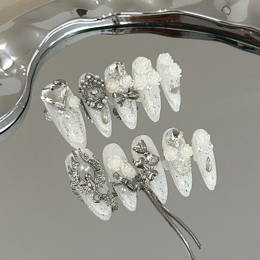Handmade Press On Nails B115