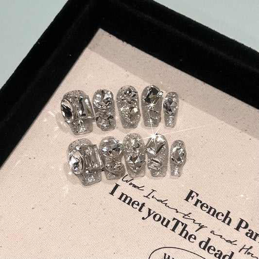 Handmade Press On Nails C134