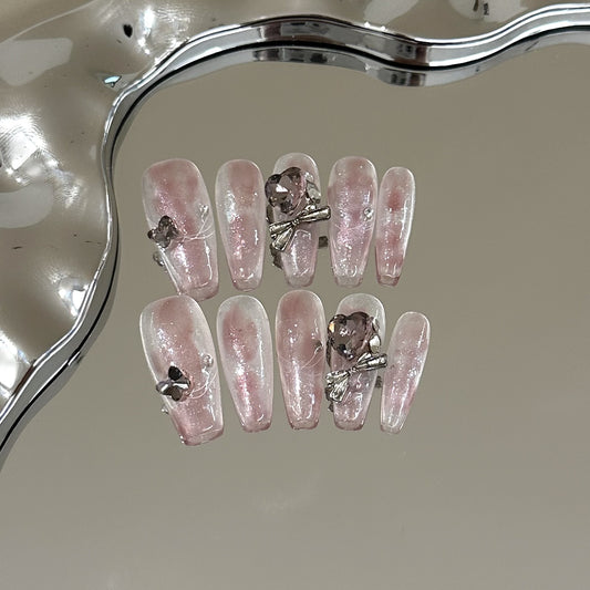 Handmade Press On Nails B142