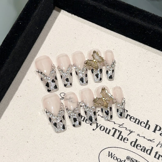 Handmade Press On Nails C144