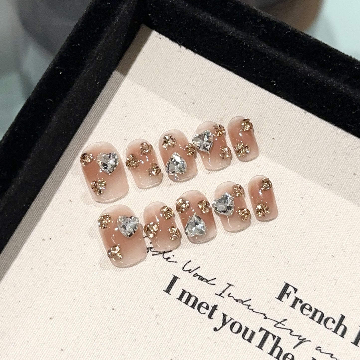 Handmade Press On Nails C146