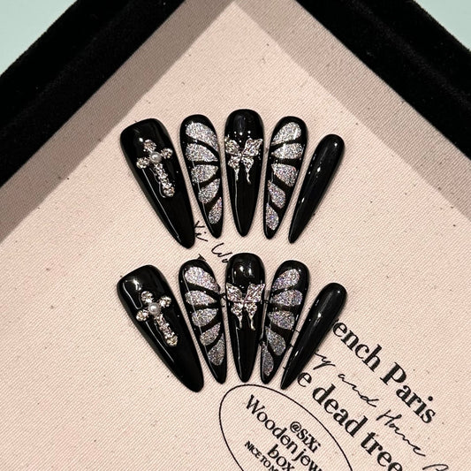 Handmade Press On Nails C147