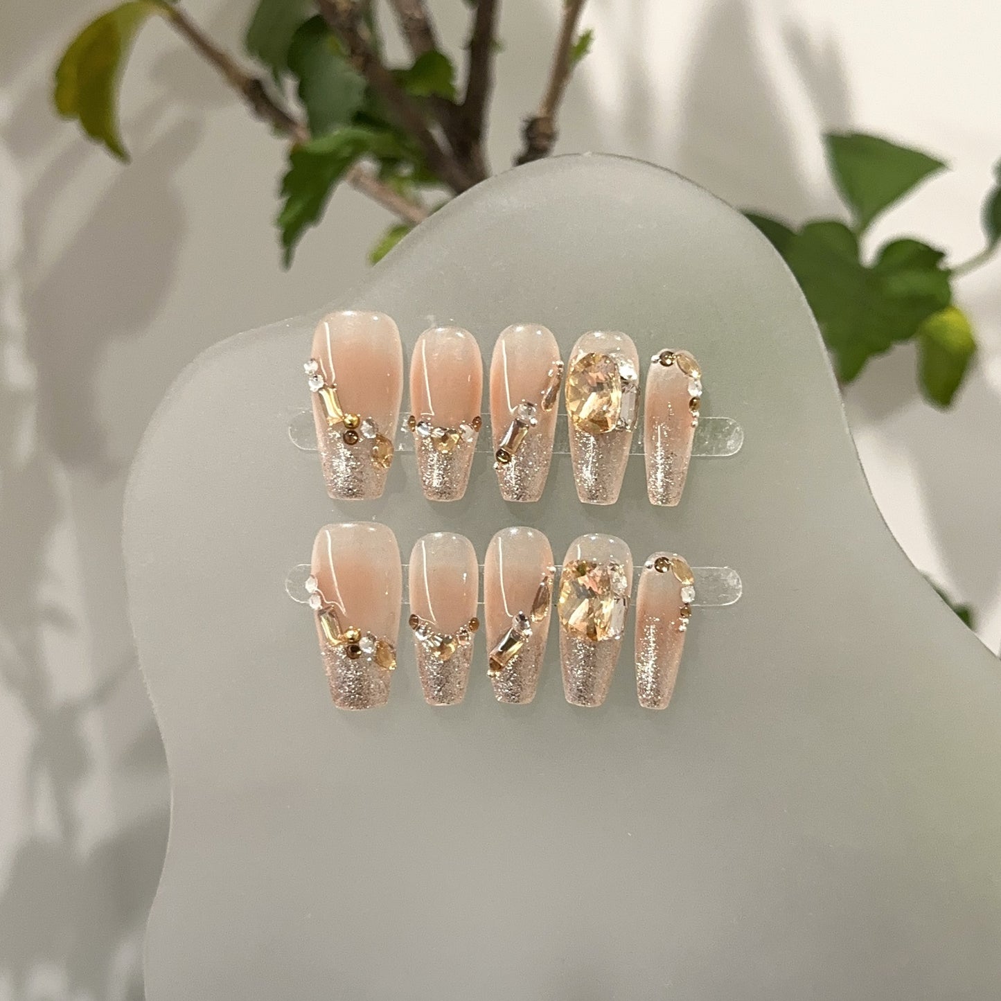 Handmade Press On Nails C148