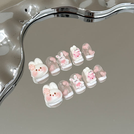 Handmade Press On Nails A149
