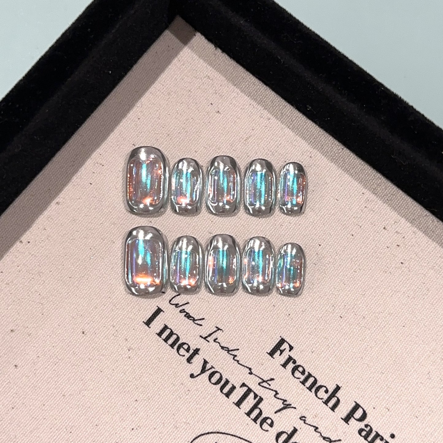 Handmade Press On Nails C162