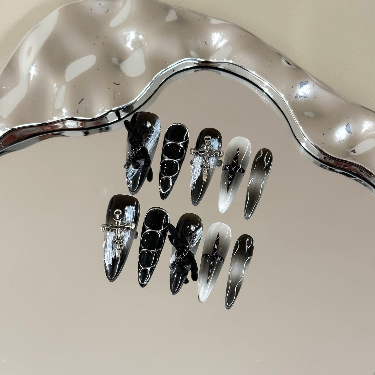 Handmade Press On Nails B165