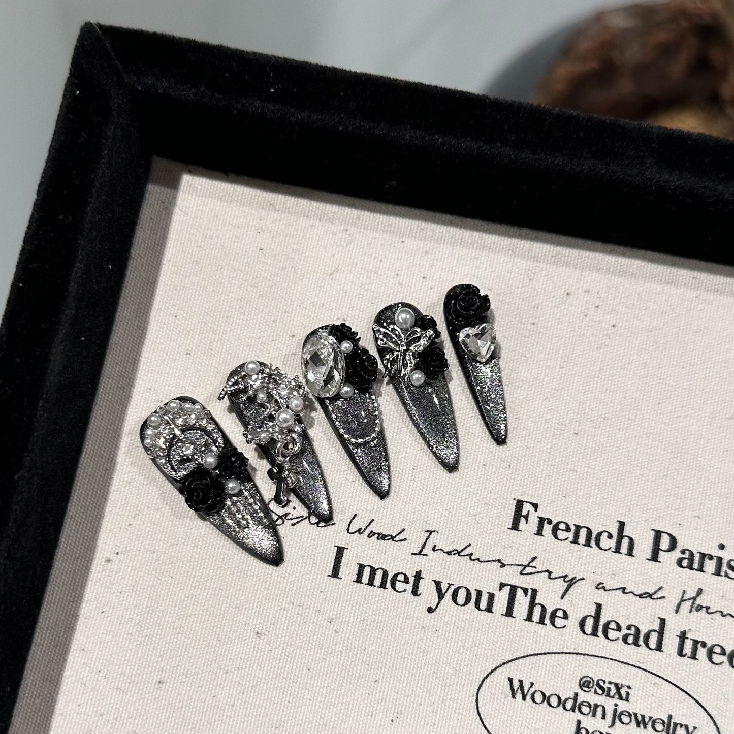 Handmade Press On Nails C173