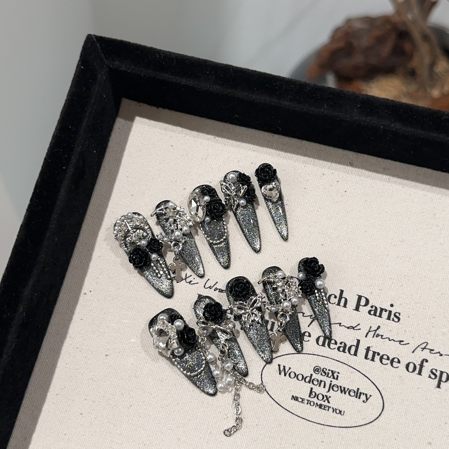 Handmade Press On Nails C173