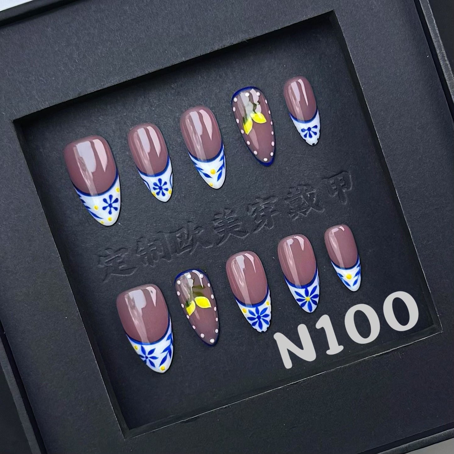 Handmade press on nail N100