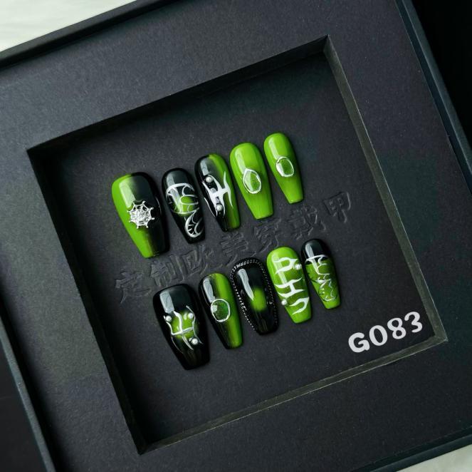 Handmade press on nail G083