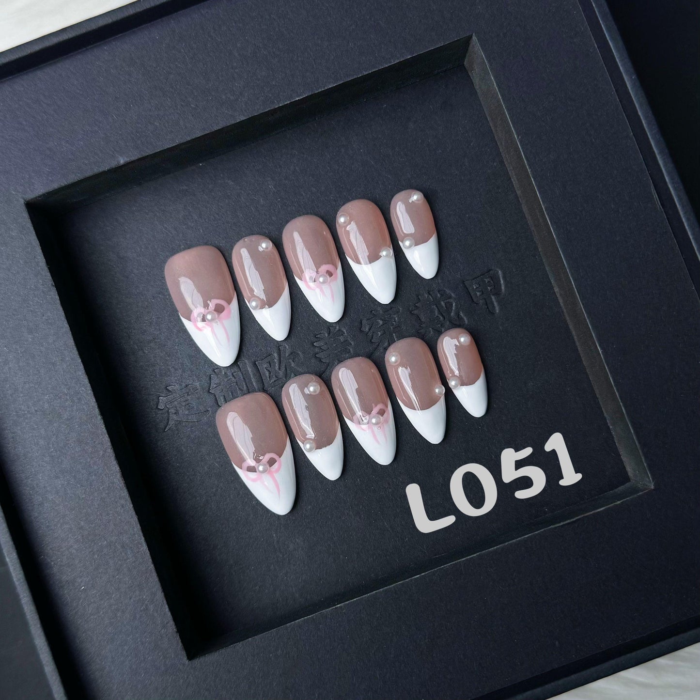 Handmade press on nail L051