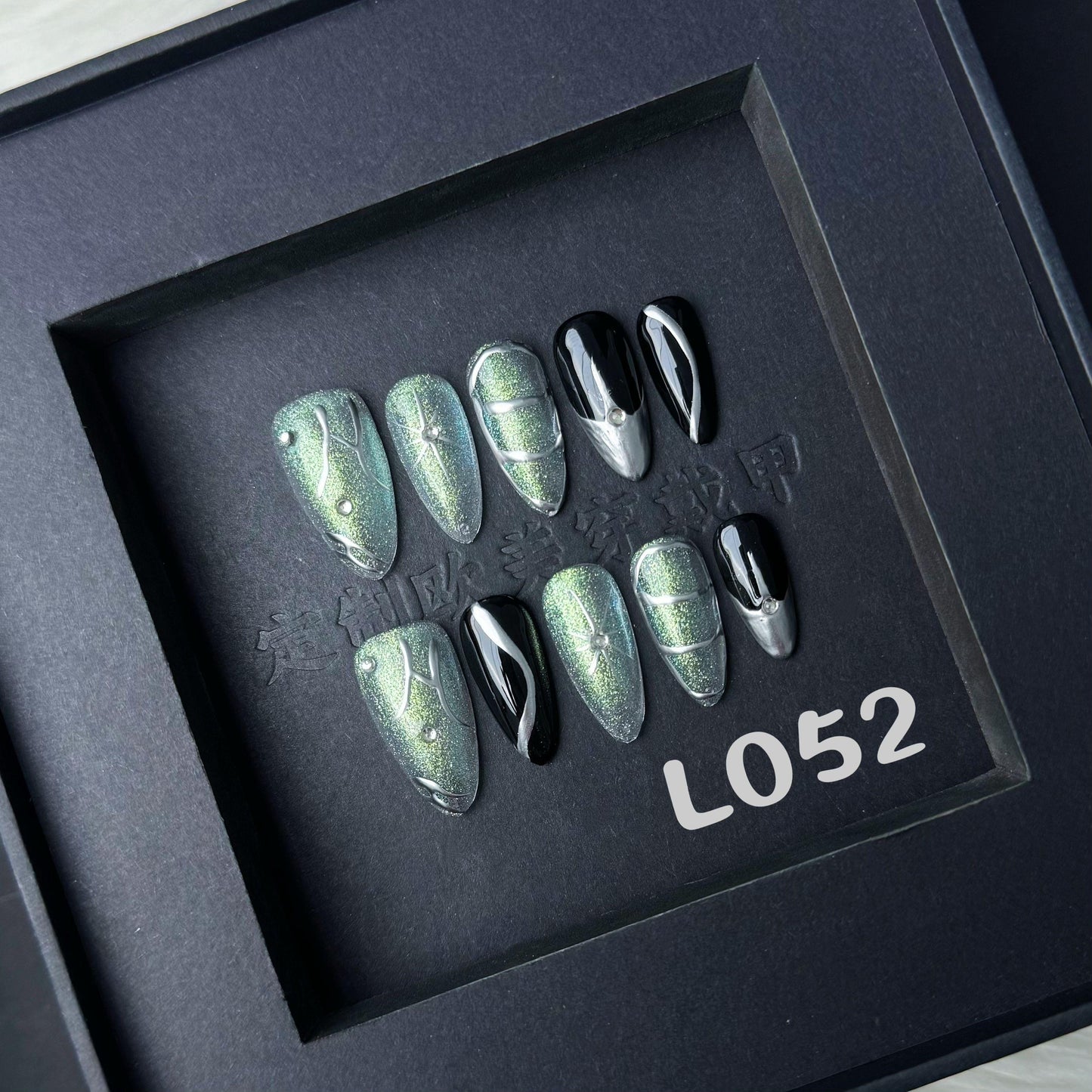 Handmade press on nail L052