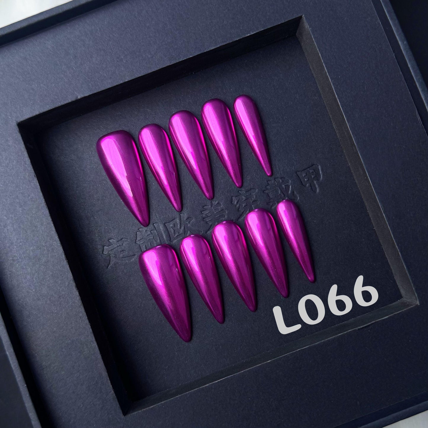 Handmade press on nail L066