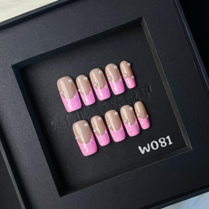 Handmade press on nail W081
